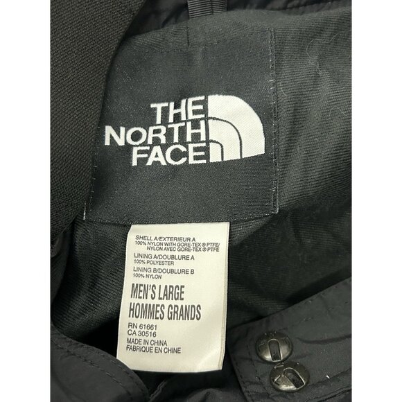 The North Face Gore-Tex Snow Bib Pants Men L Black EG Tech Waterproof Ski VTG - Picture 11 of 16